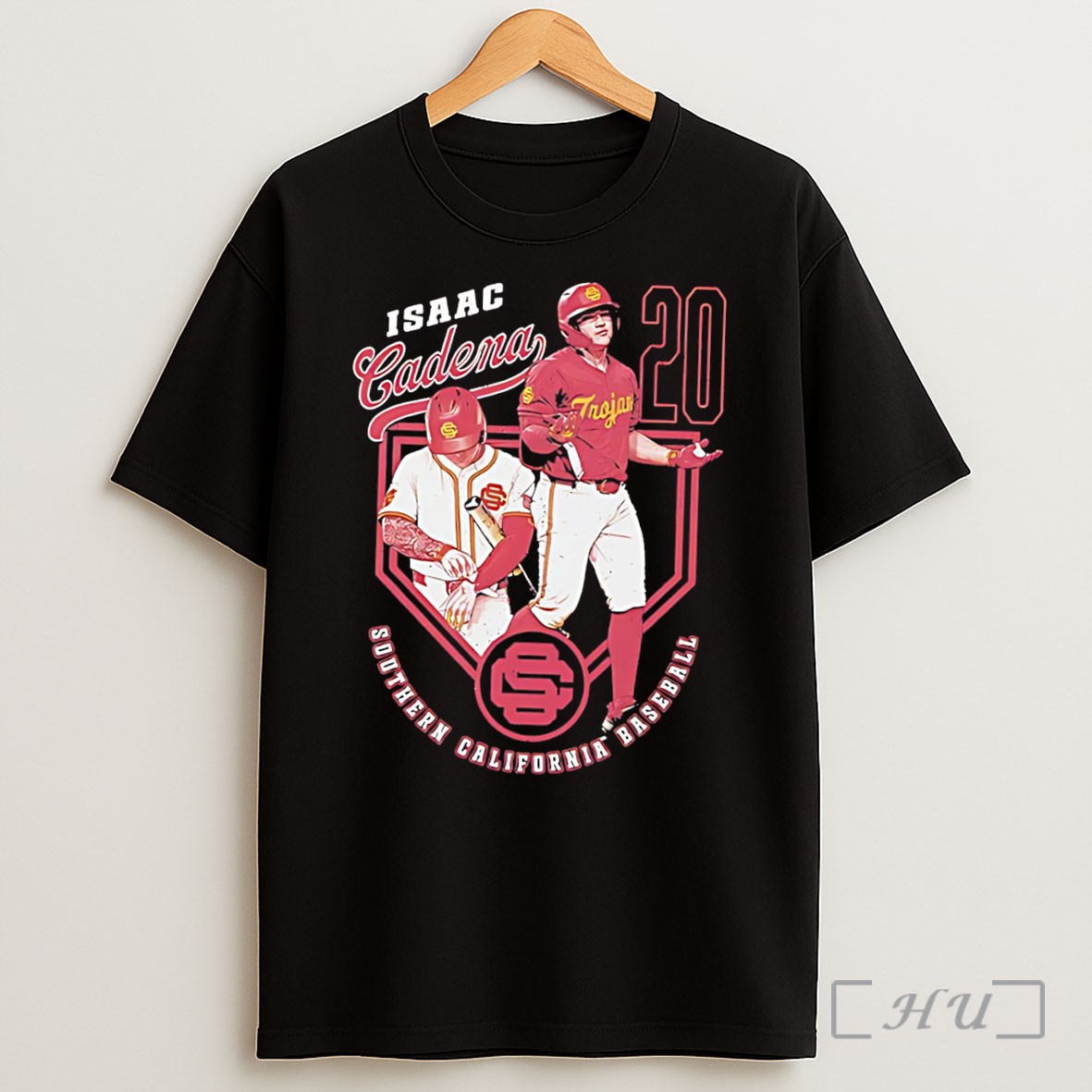 Officials Usc Trojans Isaac Cadena Vintage Tee Shirt