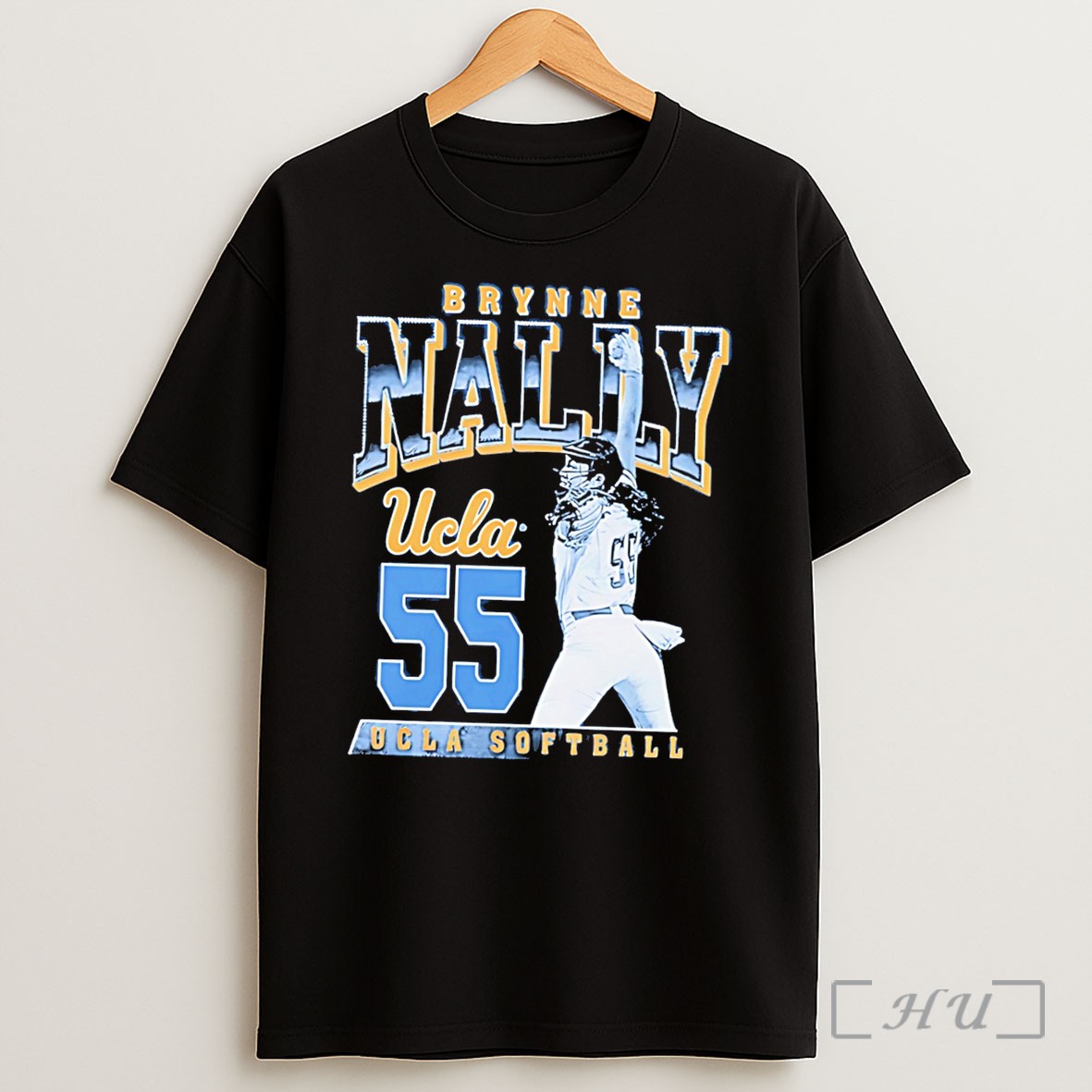 Officials Ucla Softball Brynne Nally Posing Vintage Tee Shirt