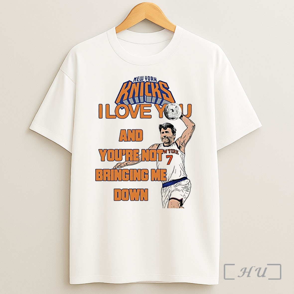 Officials Vampire Weekend New York Knicks I Love You And Youre Not Bringing Me Down Shirt