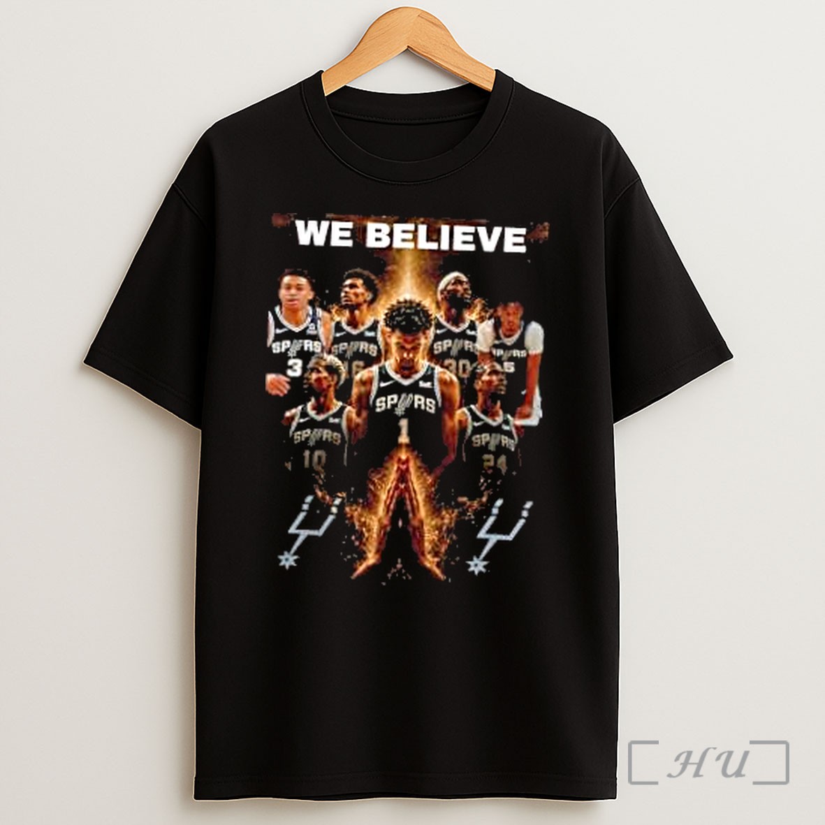 Officials Victor Wembanyama San Antonio Spurs Nba We Believe Shirt