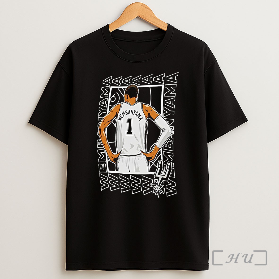 Officials Victor Wembanyama San Antonio Spurs Wembanyama 1 Basketball Player Shirt