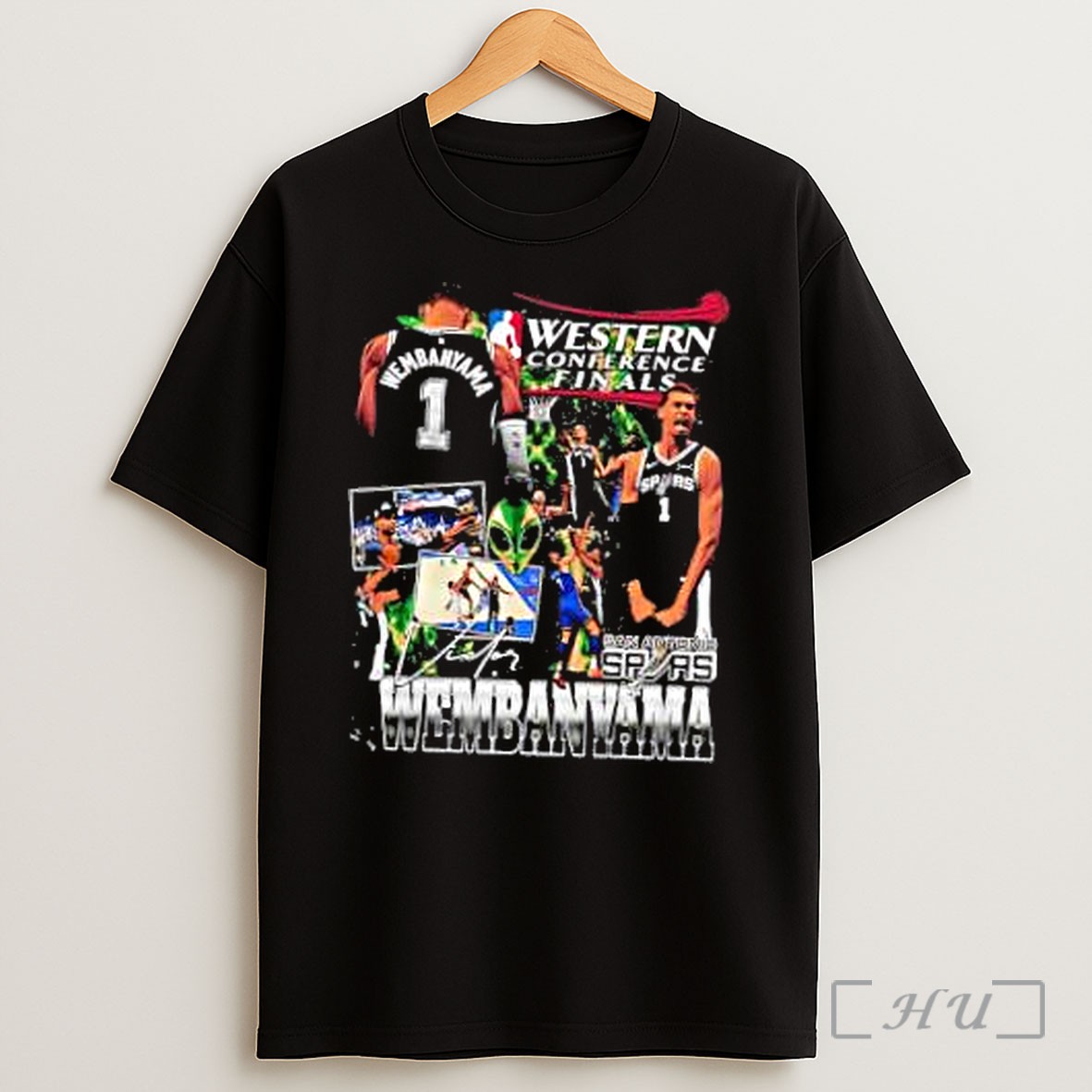 Officials Victor Wembanyama San Antonio Spurs Western Conference Finals Nba Shirt