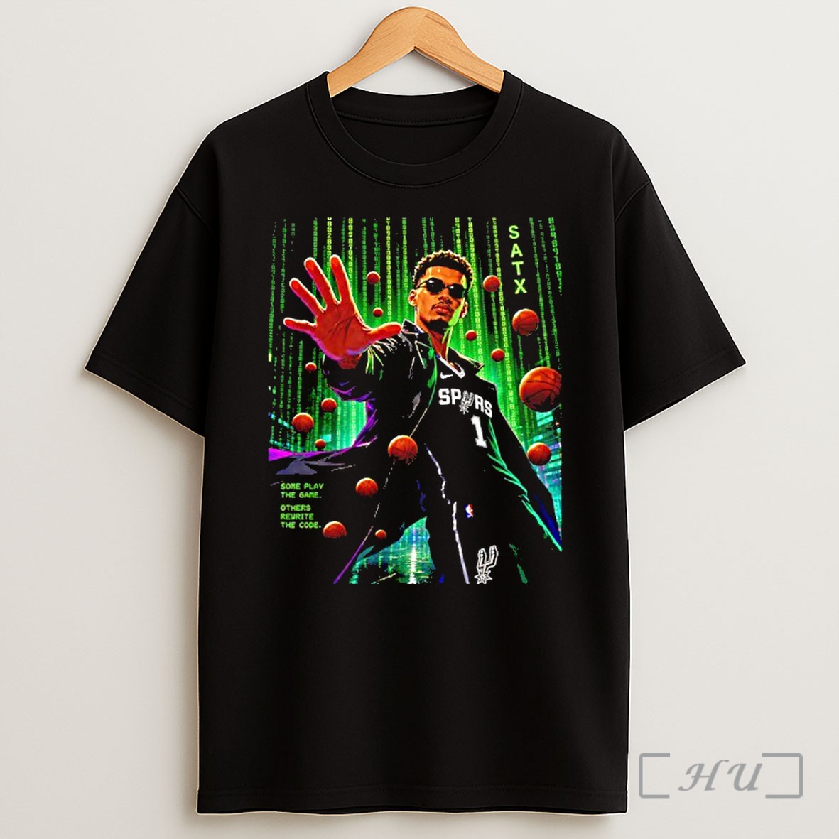 Officials Victor Wembanyama San Antonio Spurs Some Play The Game Others Rewrite The Code Shirt