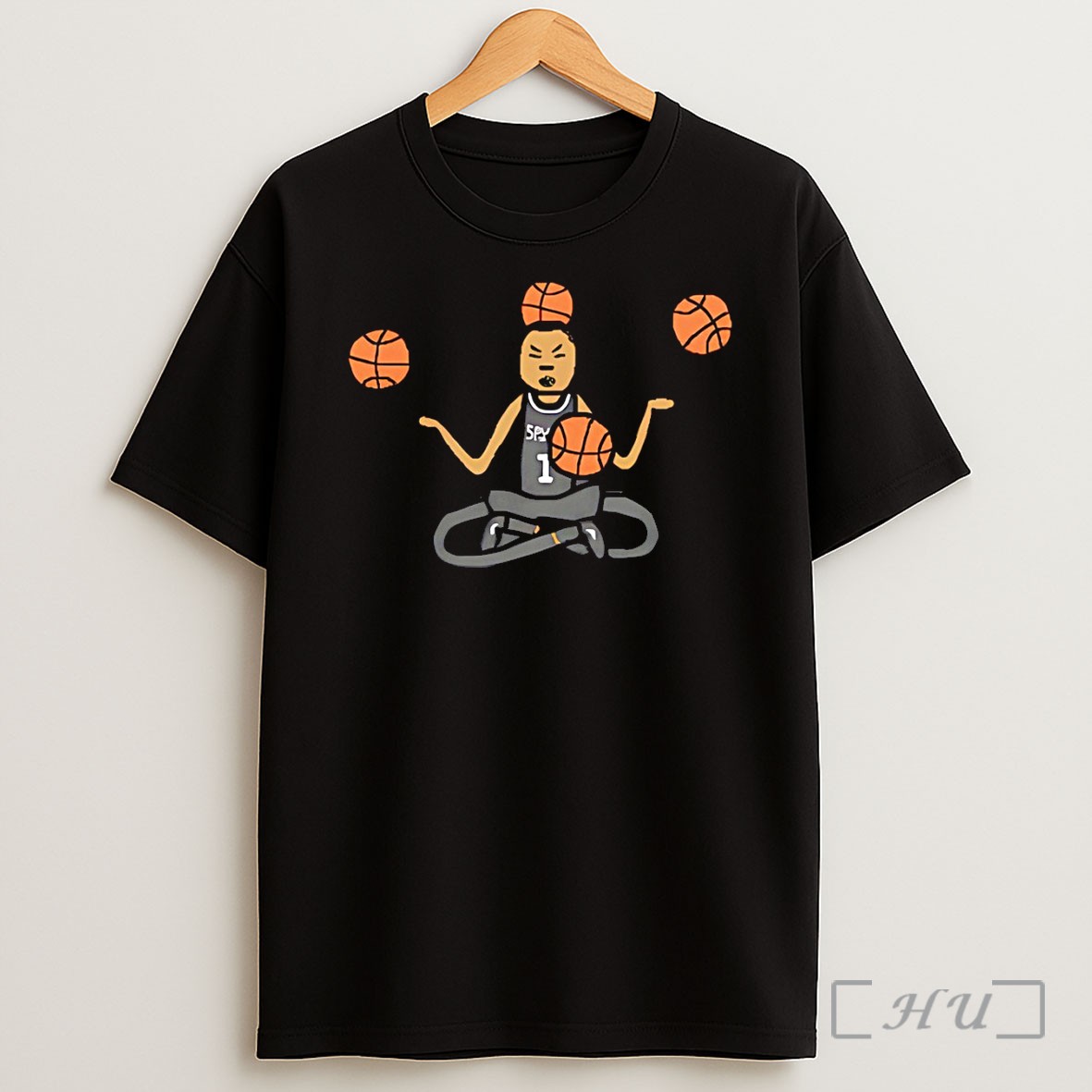 Officials Victor Wembanyama Sitting In Lotus Pose San Antonio Spurs Basketball Player Meme Shirt