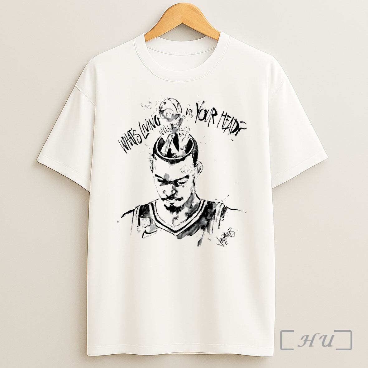Officials Victor Wembanyama Whats Living In Your Head Shirt