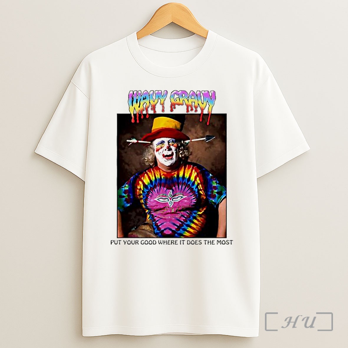 Officials Wavy Gravy Camp Warranrainbow Put Your Good Where It Does The Most Shirt