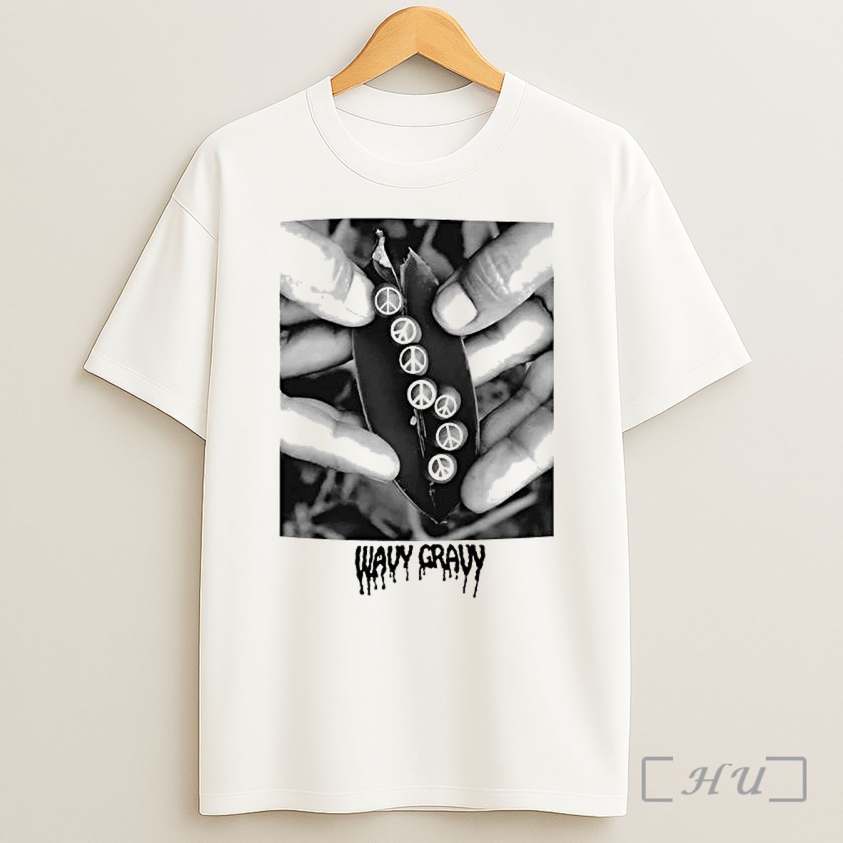 Officials Wavy Gravy Peace Peas Hippie Concert Shirt