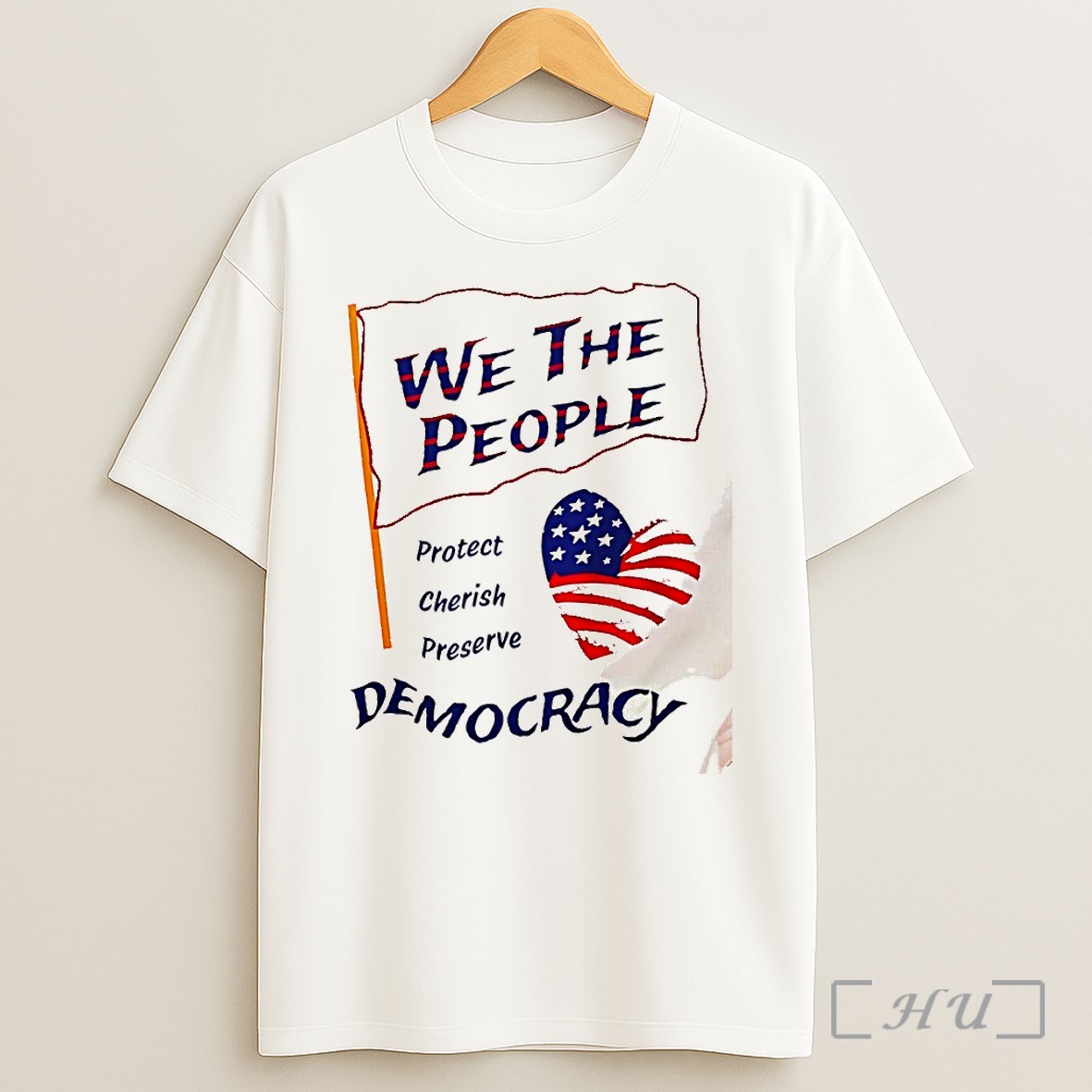 Officials We The People Protect Cherish Preserve Democracy 4th Of July Shirt