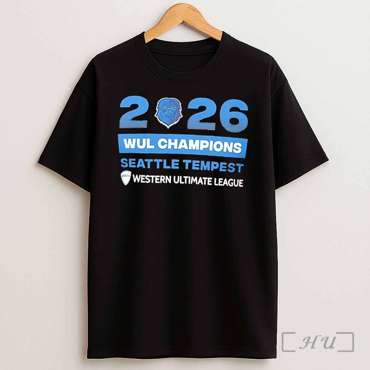 Officials Western Ultimate League 2026 Seattle Tempest Champion Tee Shirt