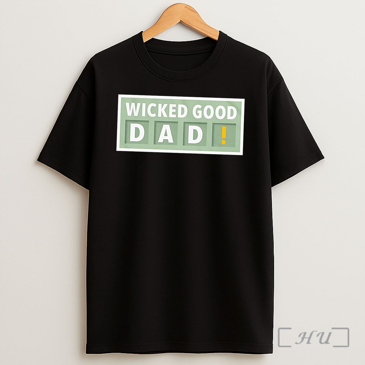 Officials Wicked Good Dad Scoreboard Tee Shirt