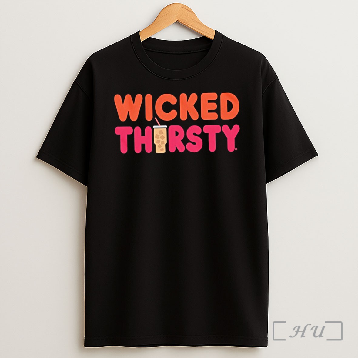 Officials Wicked Thirsty Iced Coffee Shirt