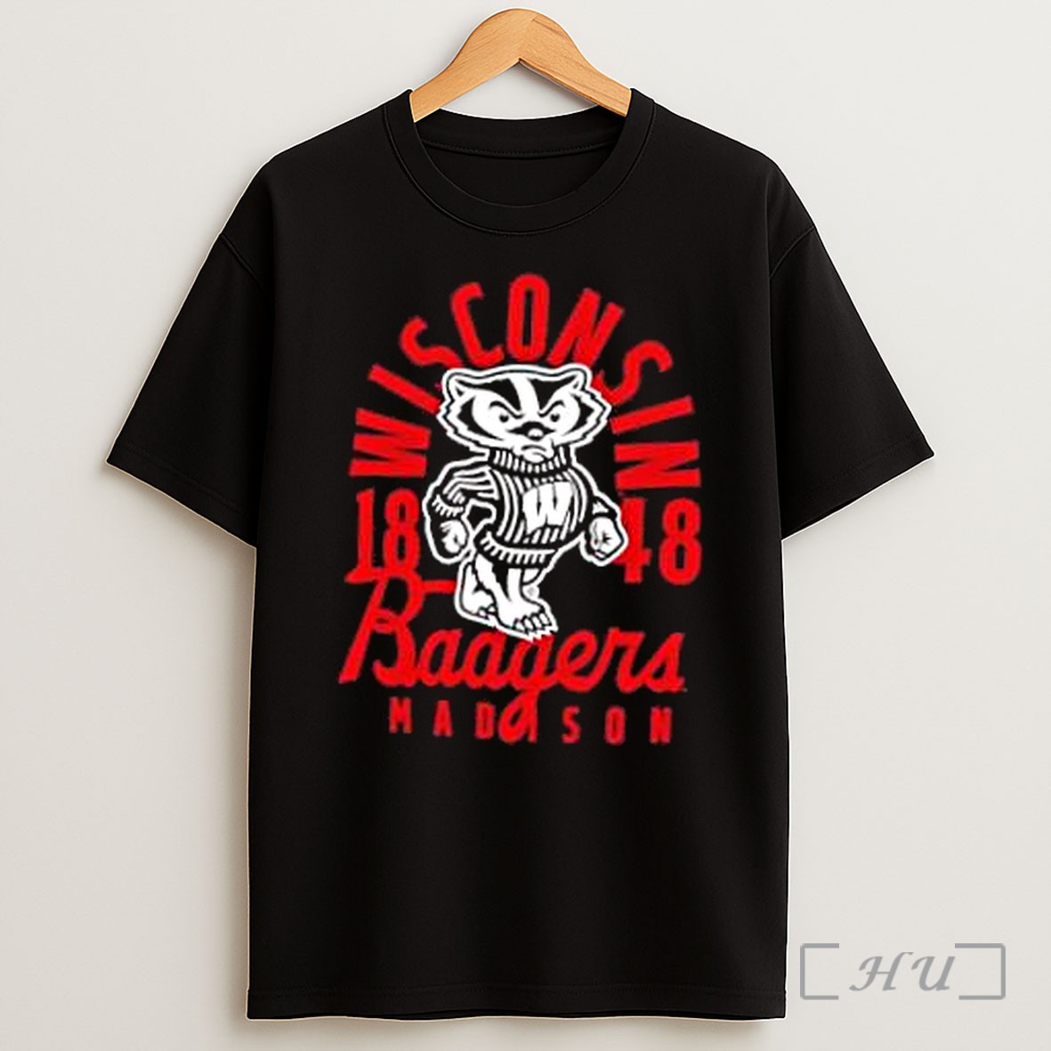 Officials Wisconsin Badgers Bucky Badger Madison 1848 Madison Shirt