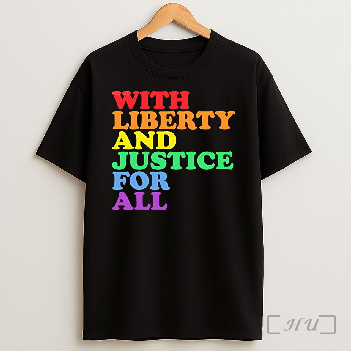 Officials With Liberty And Justice For All Lgbt Pride Month Shirt