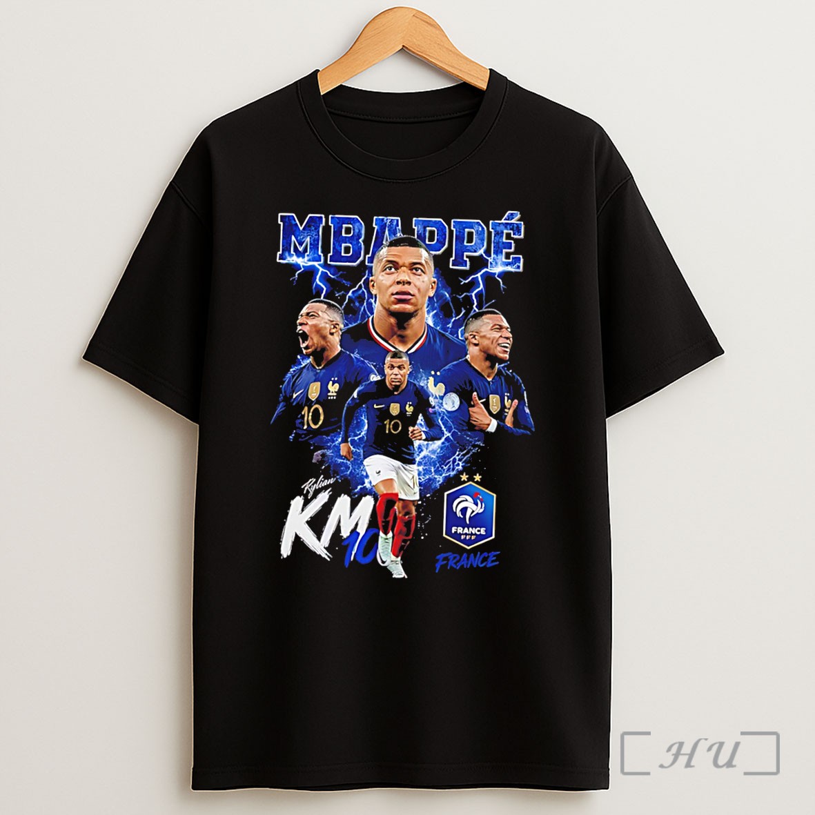 Officials World Cup 2026 Kylian Mbappe France Graphic Tee Shirt