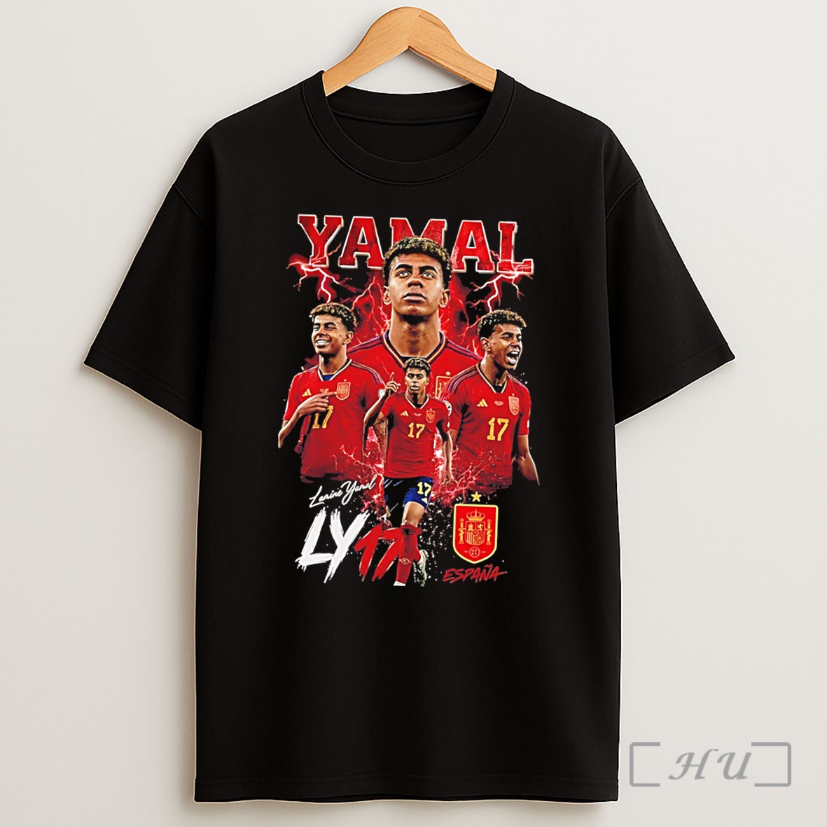 Officials World Cup 2026 Lamine Yamal Espana Graphic Tee Shirt