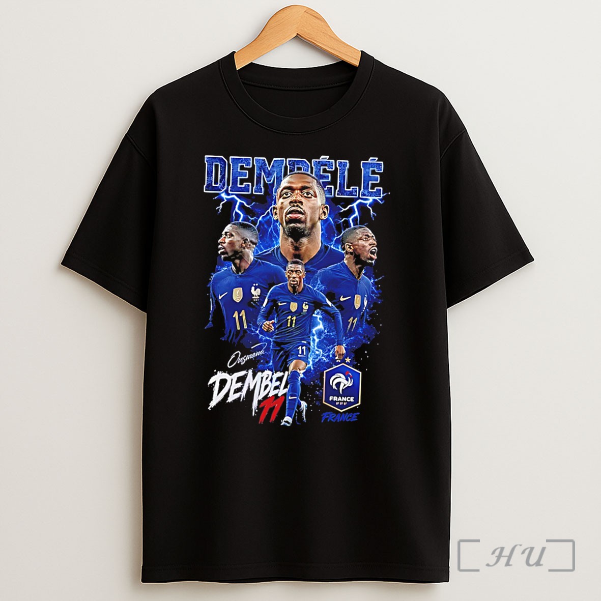 Officials World Cup 2026 Ousmane Dembele Graphic Tee Shirt