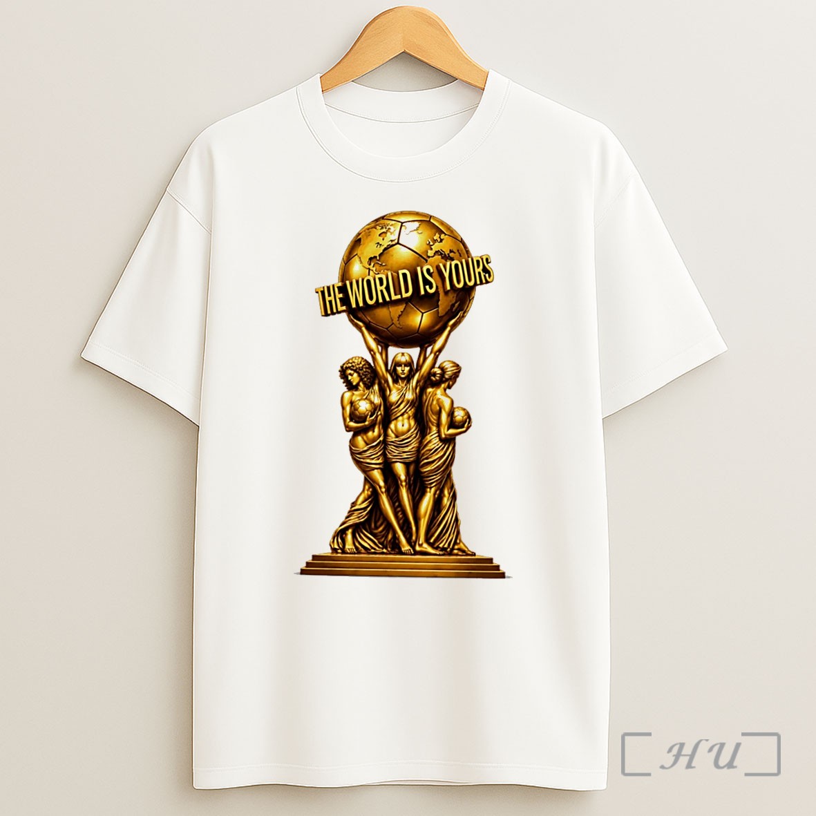 Officials World Cup 2026 The World Is Yours Trophy Tee Shirt