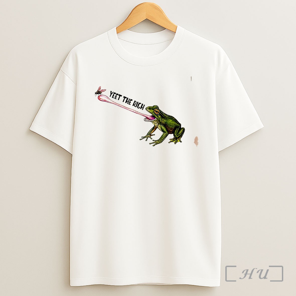 Officials Yeet The Rich Frog Graphic Tee Shirt