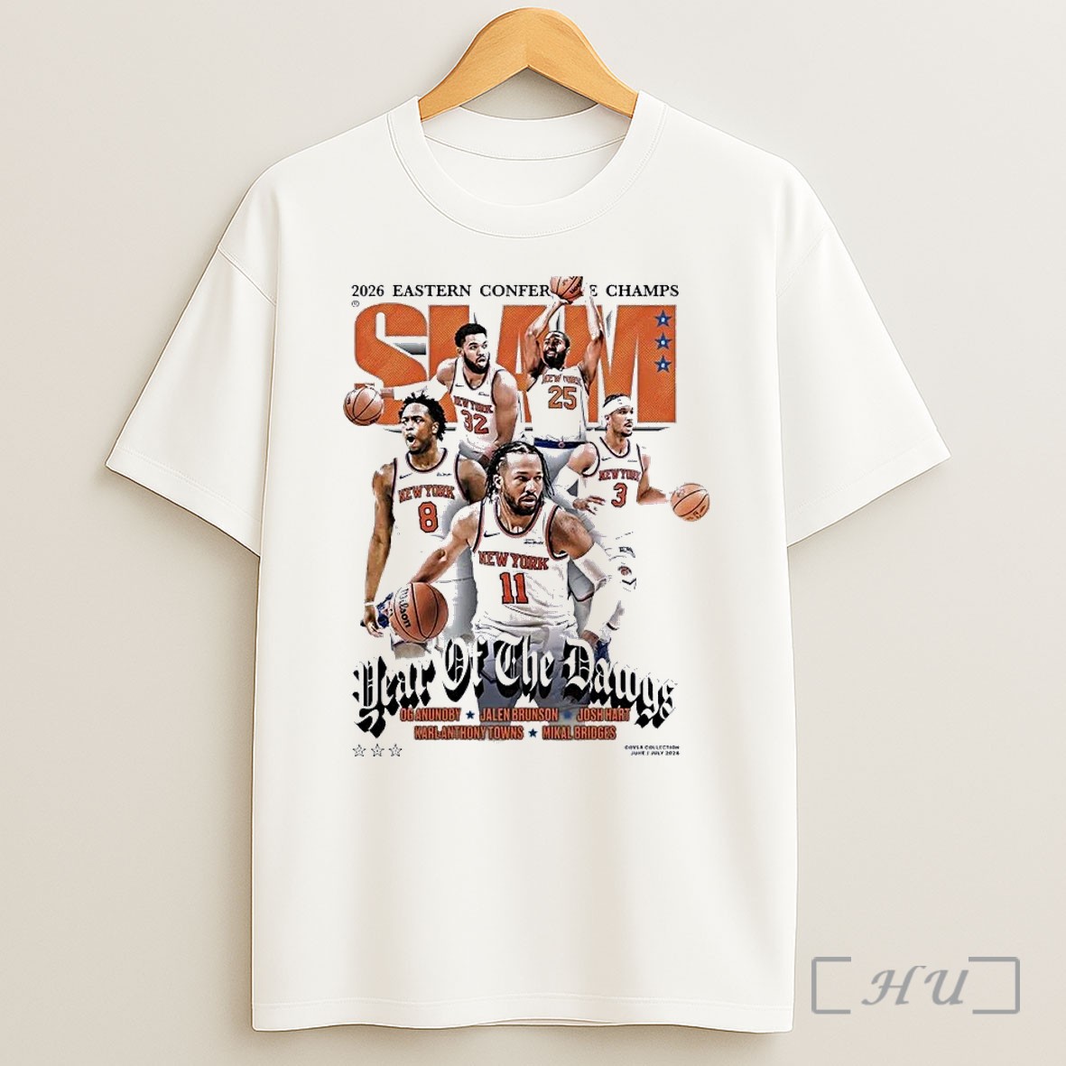 Officials New York Knicks 2026 Eastern Conference Champs Slam Year Of The Dawgs Shirt