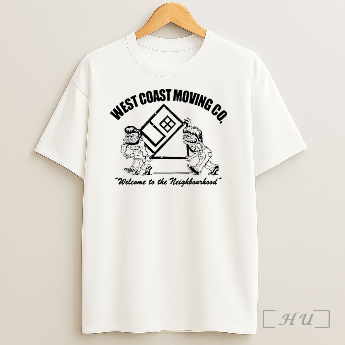 Officials West Coast Moving Co Welcome To The Neighbourhood Well Help You Get Through It Shirt