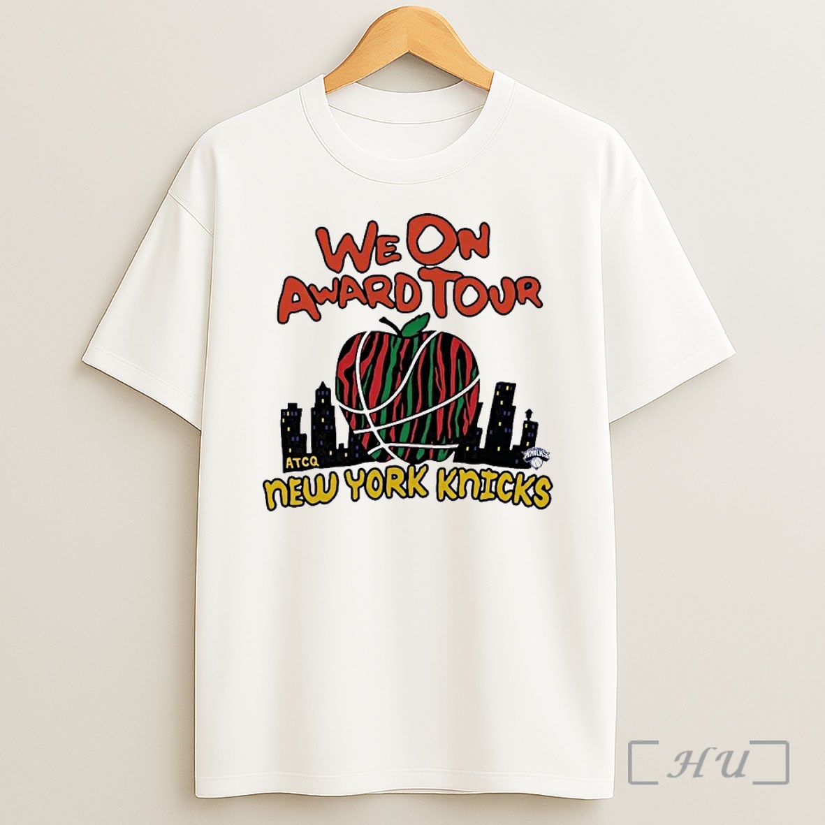 Officials Whoopi Goldberg Wearing New York Knicks We On Award Tour A Tribe Called Quest Shirt