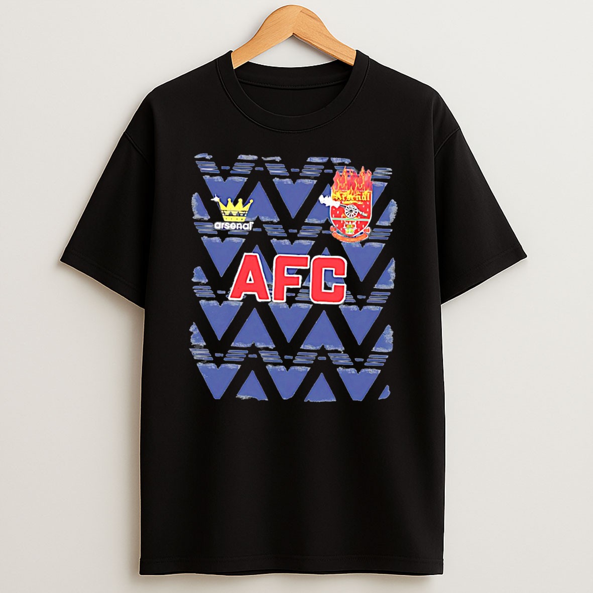 Original Arsenal Fc Logo And Distressed Afc Logo Tee T Shirt