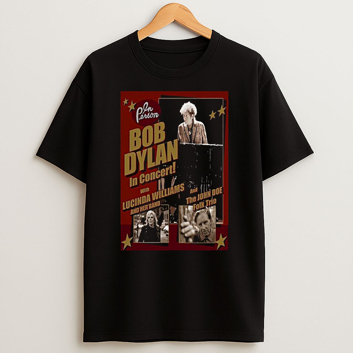 Original Bob Dylan Cuthbert Amphitheater Eugene Oregon 06 09 2026 1 T Shirt