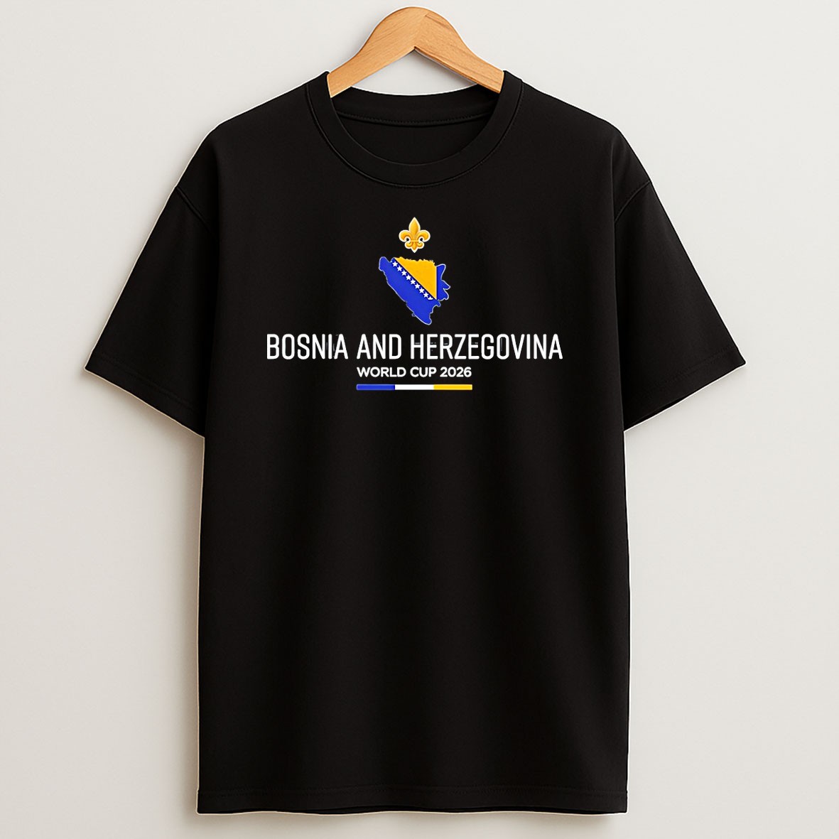 Original Bosnia And Herzegovina Map World Cup 2026 T Shirt