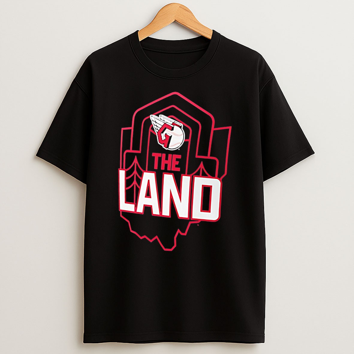Original Cleveland Guardians The Land Local Tee T Shirt