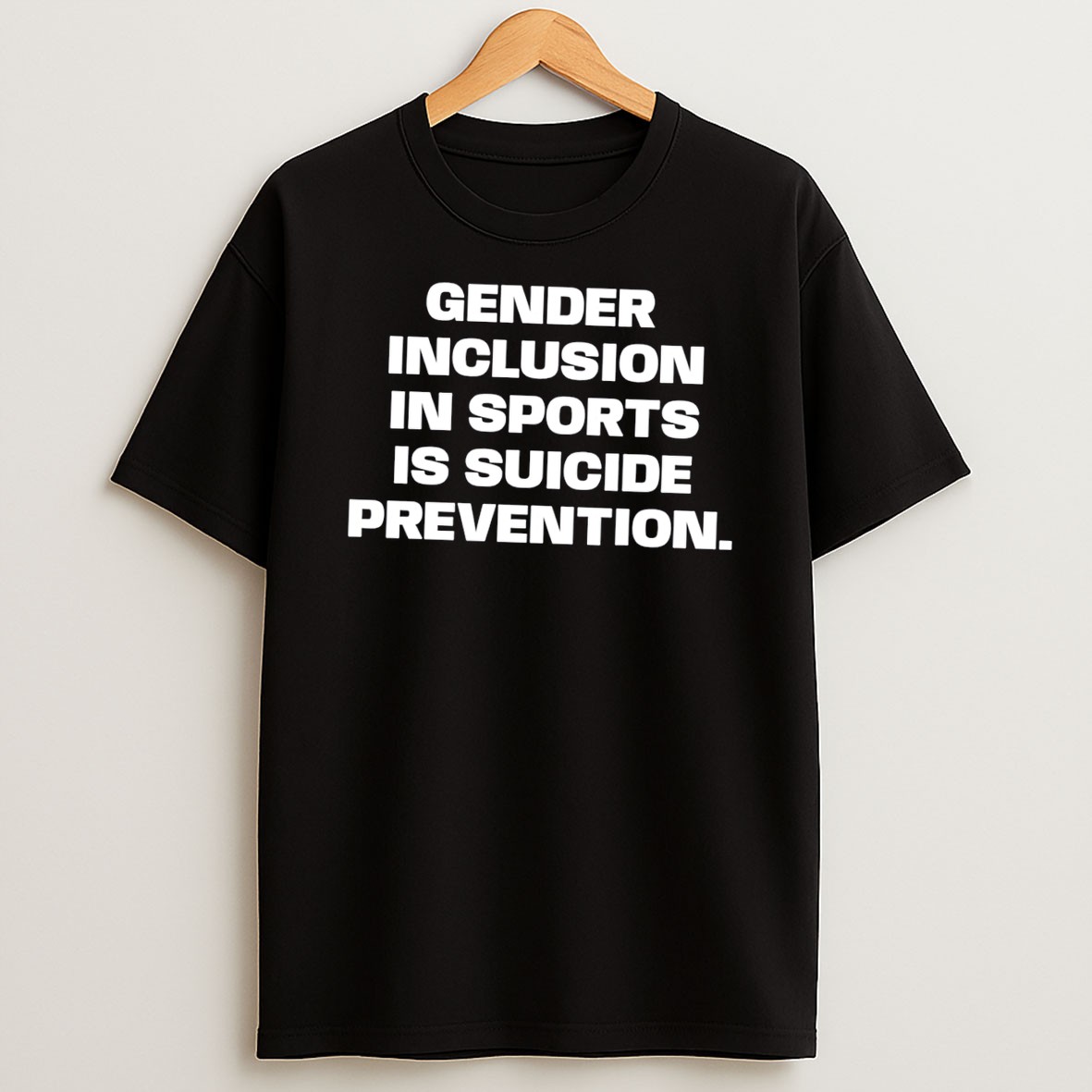 Original Gender Identity In Sports Is Suicide Prevention Tee T Shirt