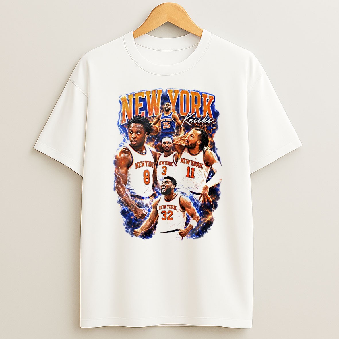 Original Jalen Brunson Josh Hart Og Anunoby Towns New York Knicks Finals Nba 2026 T Shirt
