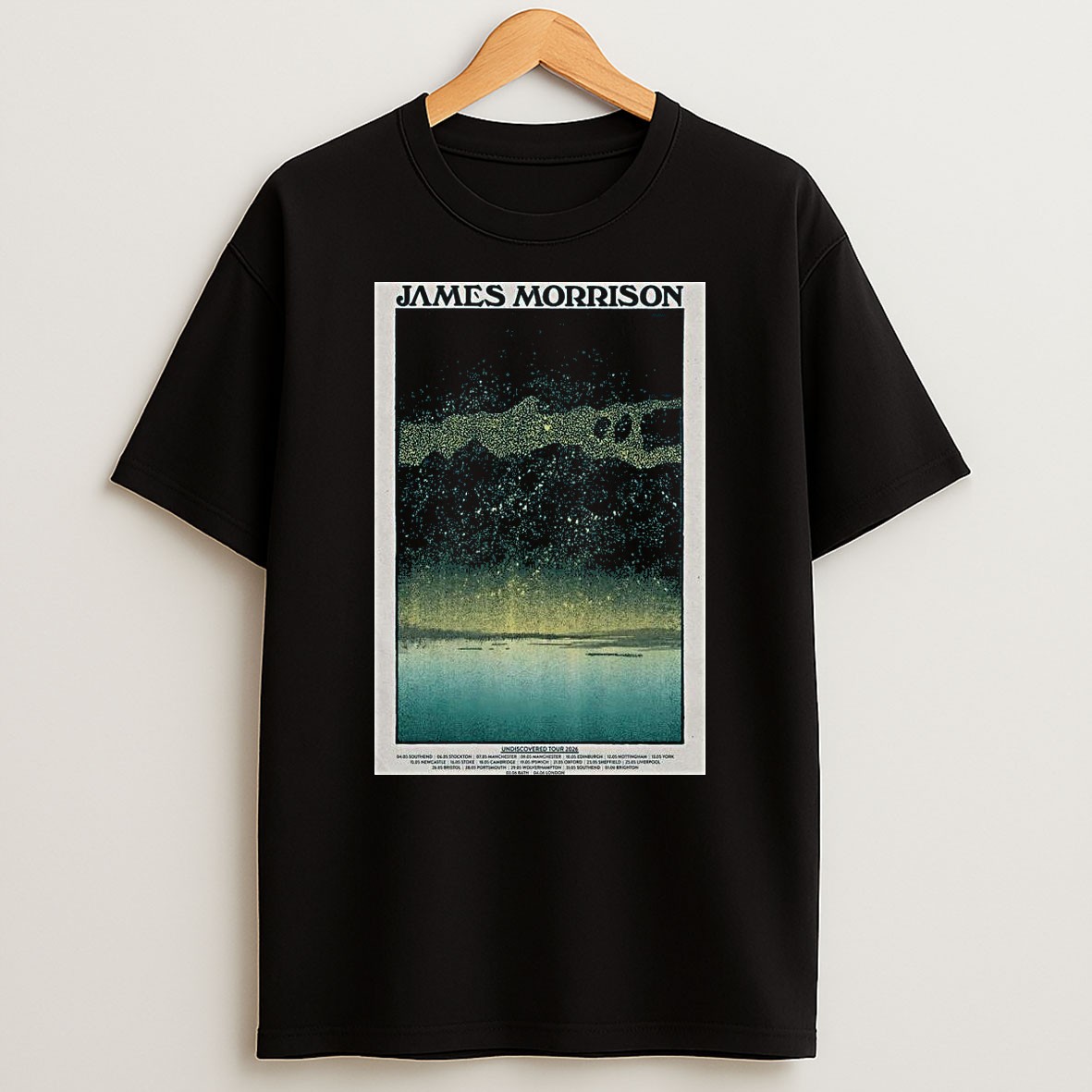Original James Morrison Undiscovered 2026 Shows 1 T Shirt