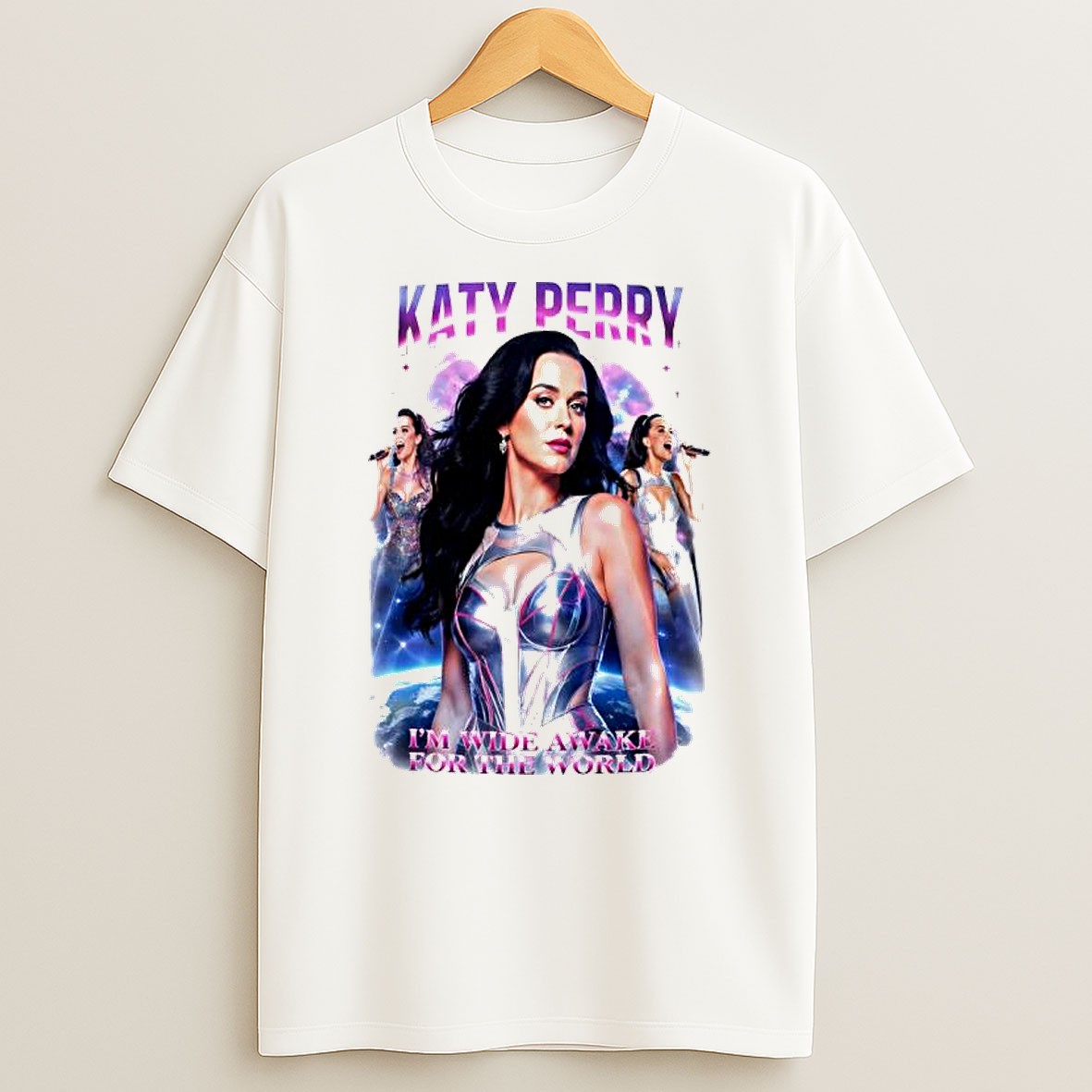 Original Katy Perry I Am Wide Awake For The World Fifa World Cup 2026 T Shirt