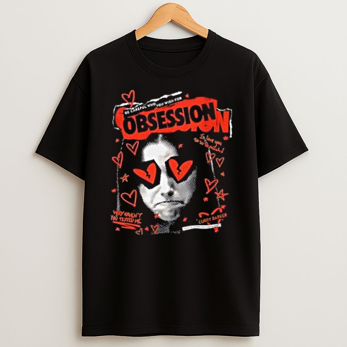Original Obsession Nikki Flyer Be Careful Who You Wish For T Shirt