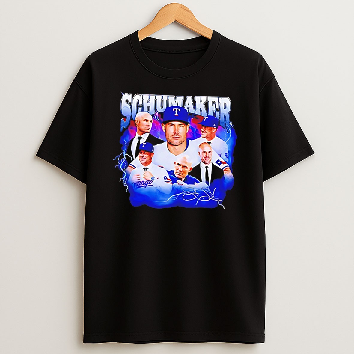 Original Oliver Marmol Texas Rangers Skip Schumaker Tee T Shirt