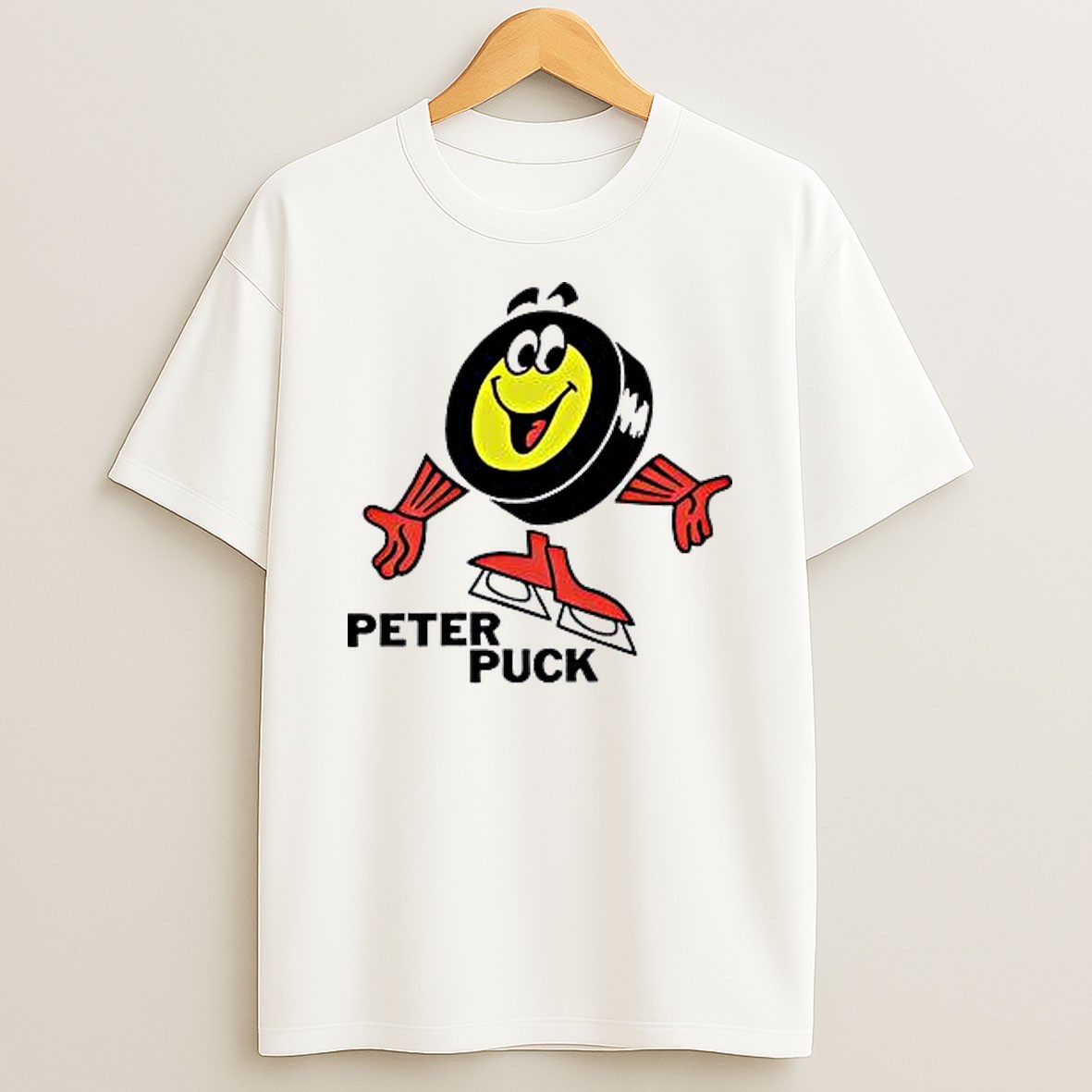 Original Peter Puck Cartoon T Shirt