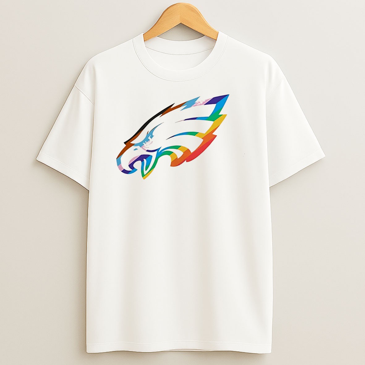 Original Philadelphia Rainbow Eagle Pride Tee T Shirt