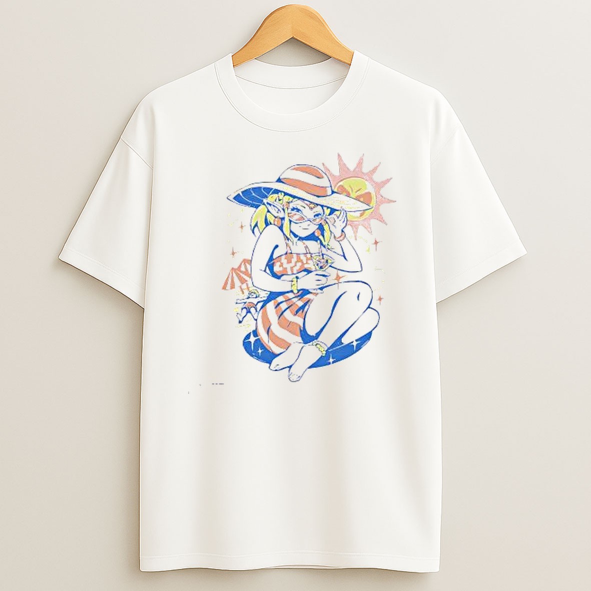 Original Princess Zelda Link The Legend Of Zelda T Shirt