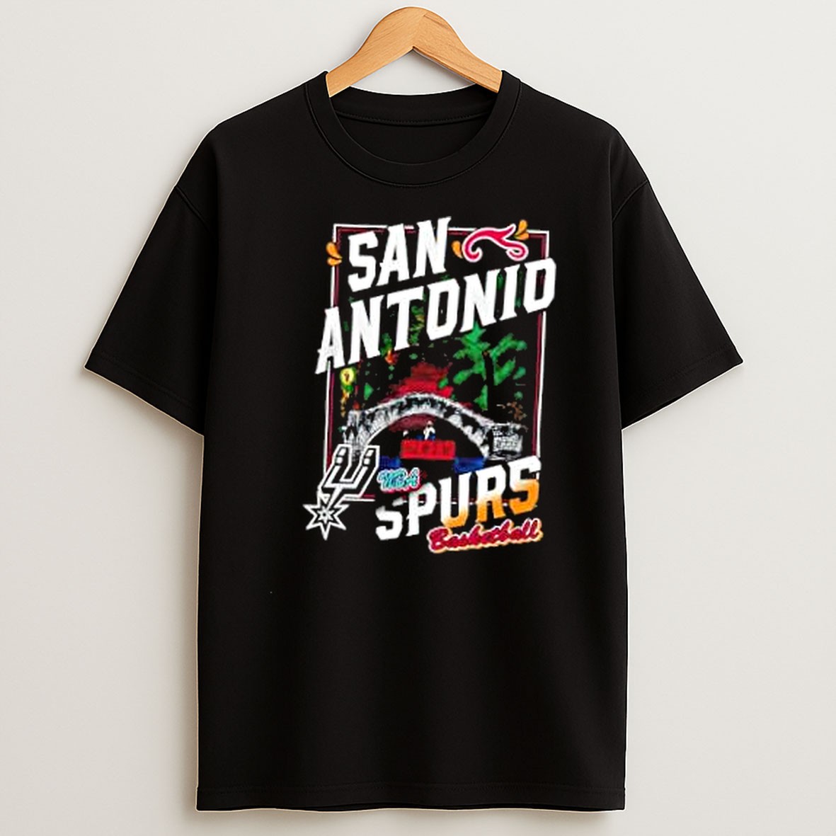 Original San Antonio Spurs Playoffs Riverwalk Postcard 2026 T Shirt