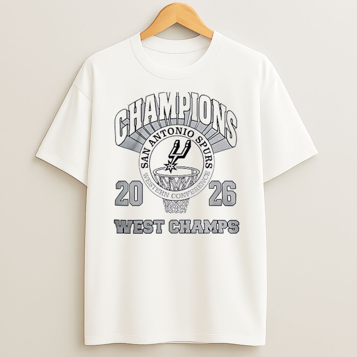 Original San Antonio Spurs West Champs 2026 T Shirt