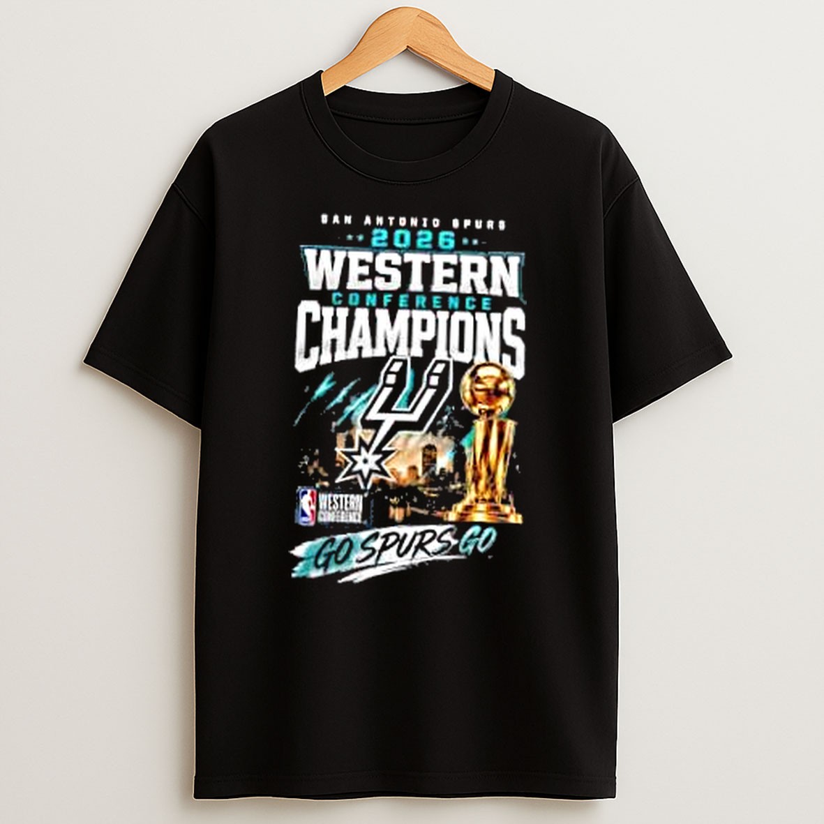 Original San Antonio Spurs Western Conference Champions 2026 T Shirt