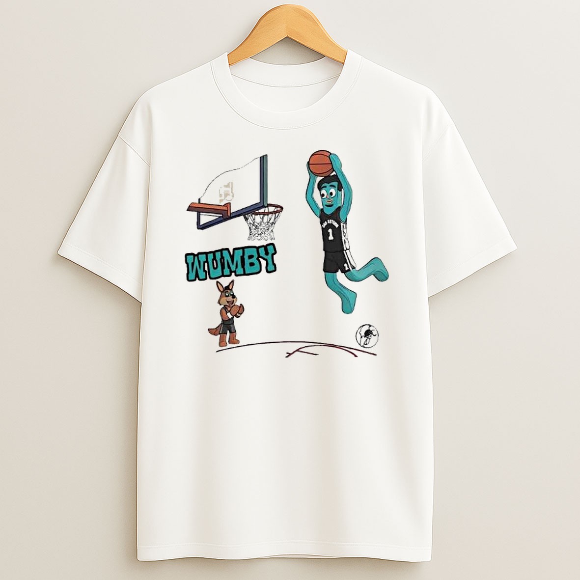 Original San Antonio Spurs Wumby Vintage Dunk T Shirt