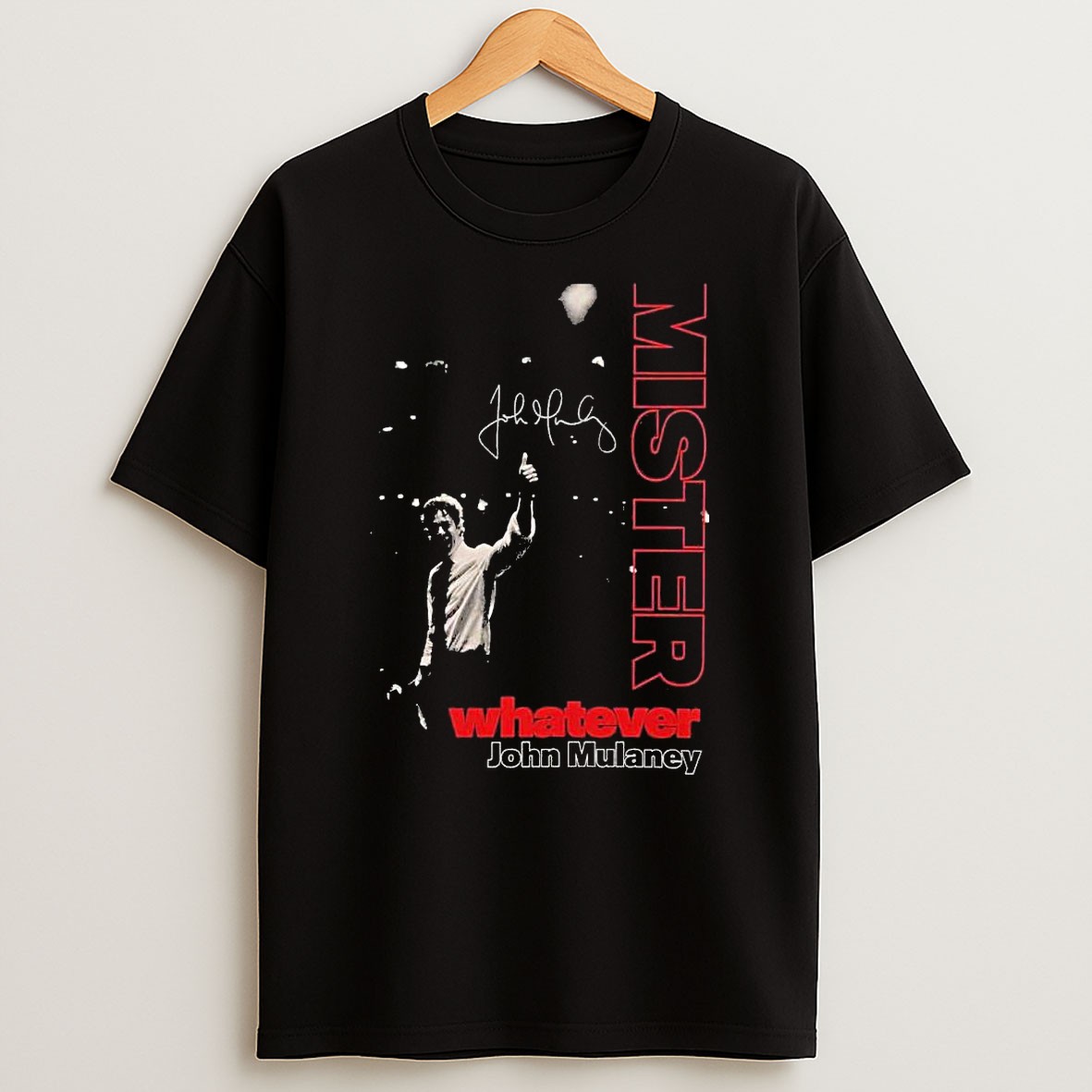 Original Signed Mister Whatever John Mulaney Tour 2026 1 T Shirt