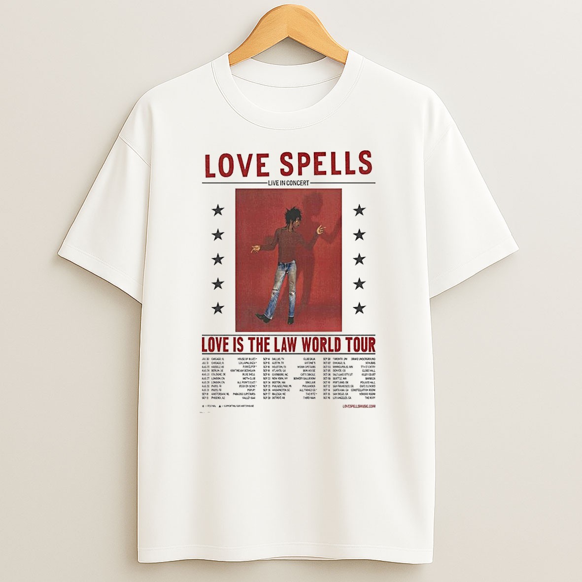 Original Sir Taegen Fall Tour 2026 1 T Shirt