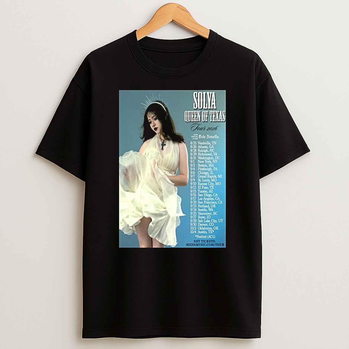 Original Solya World Tour 2026 1 T Shirt