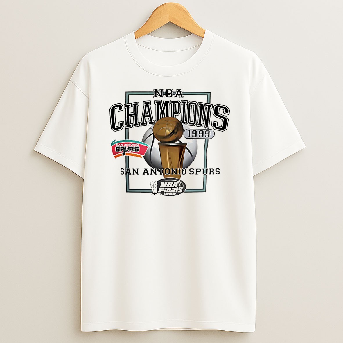Original Spurs 1999 Championship Nba Finals T Shirt