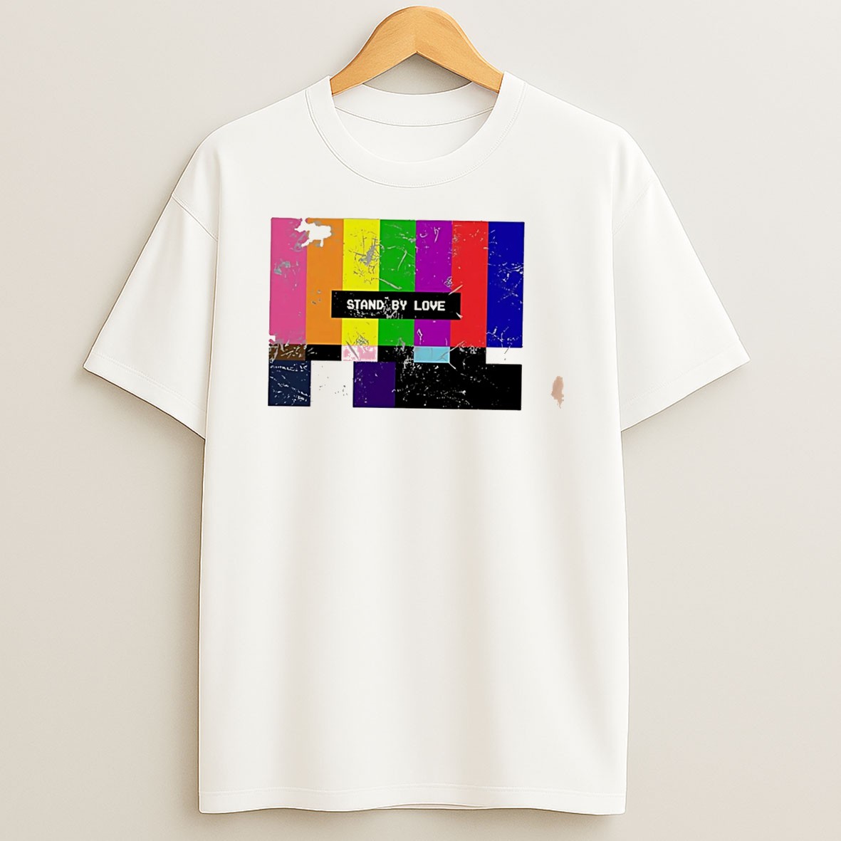 Original Stand By Love Pride Rainbow Tee T Shirt