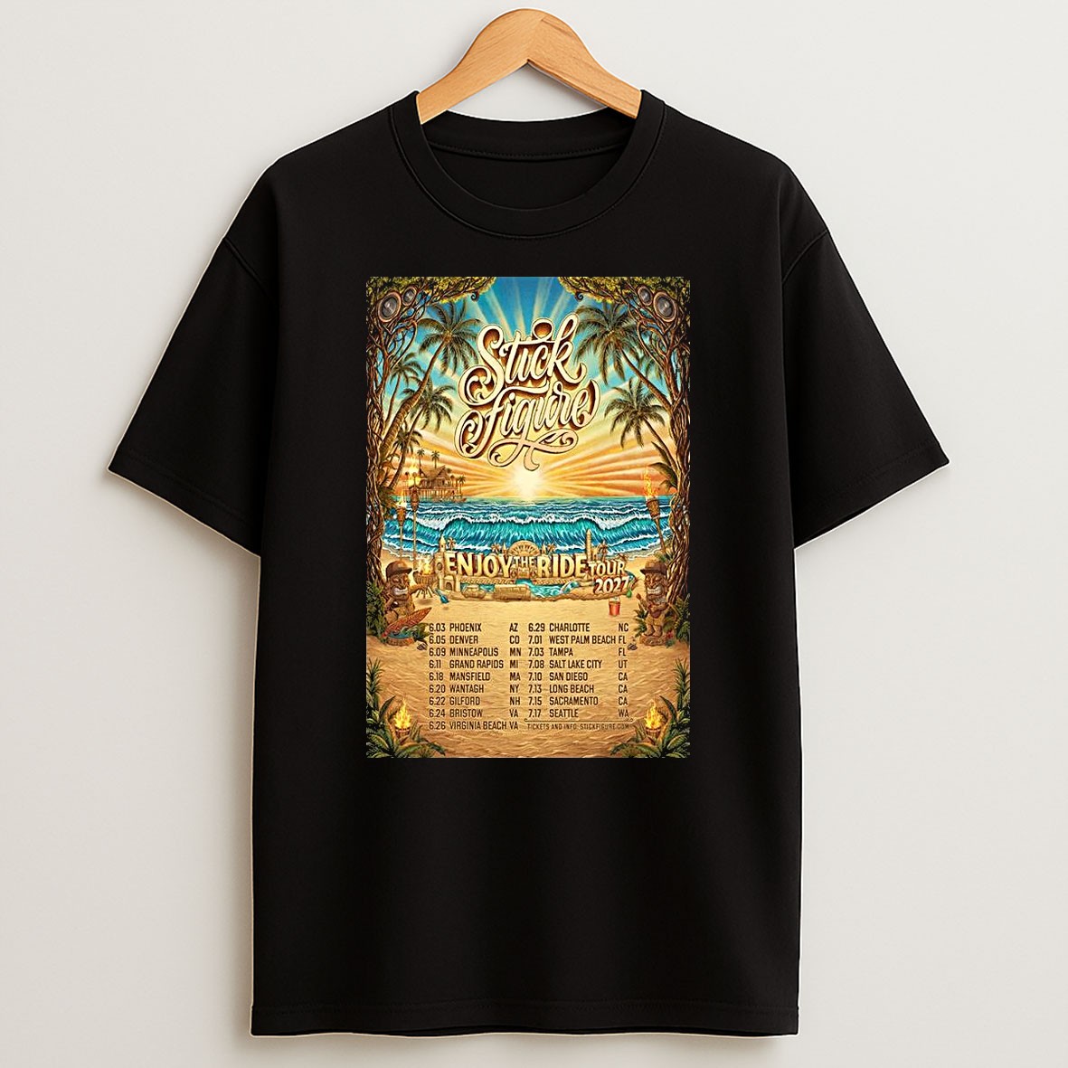 Original Stick Figure Fall Tour 2027 1 T Shirt