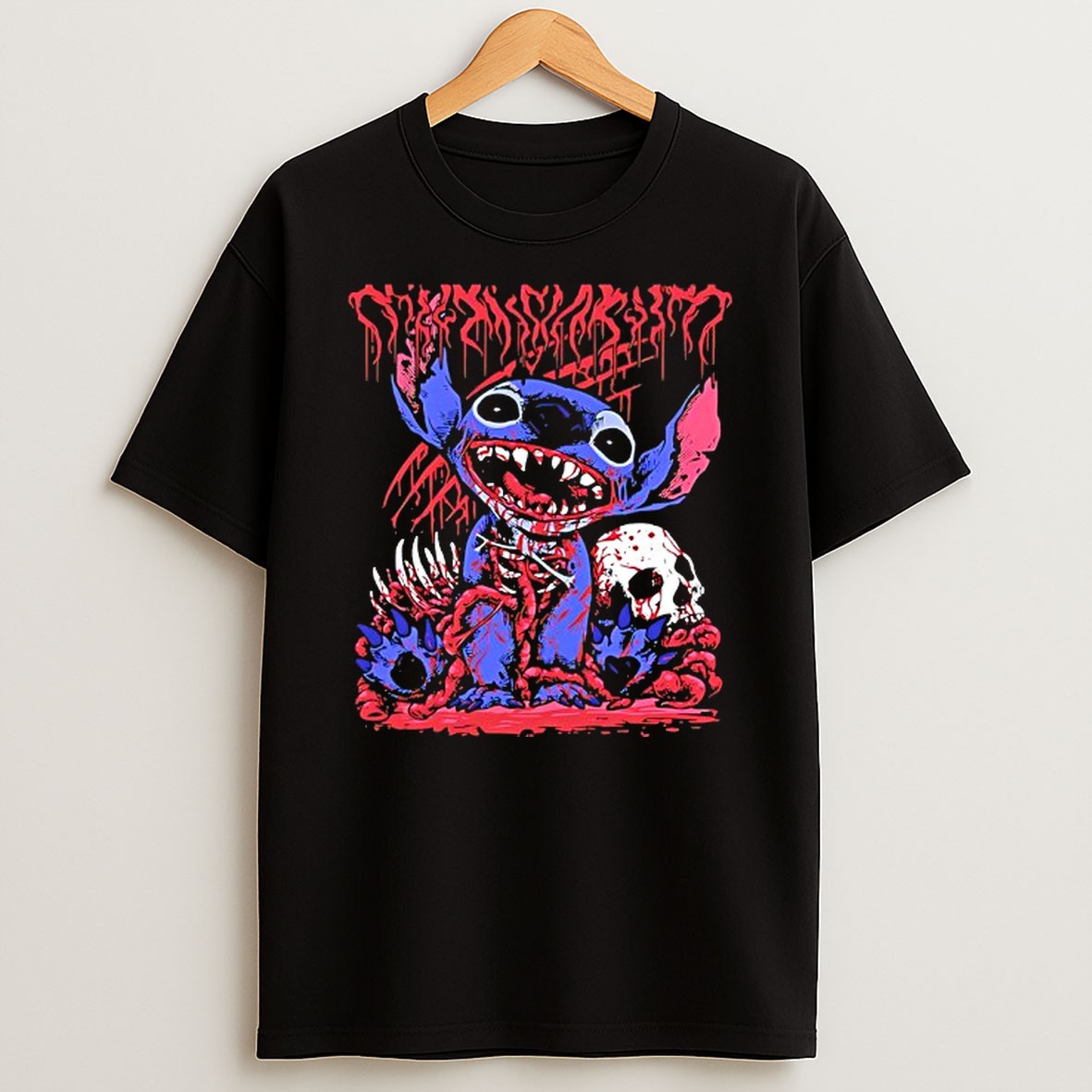 Original Stitch Monster A Deadly Smile T Shirt