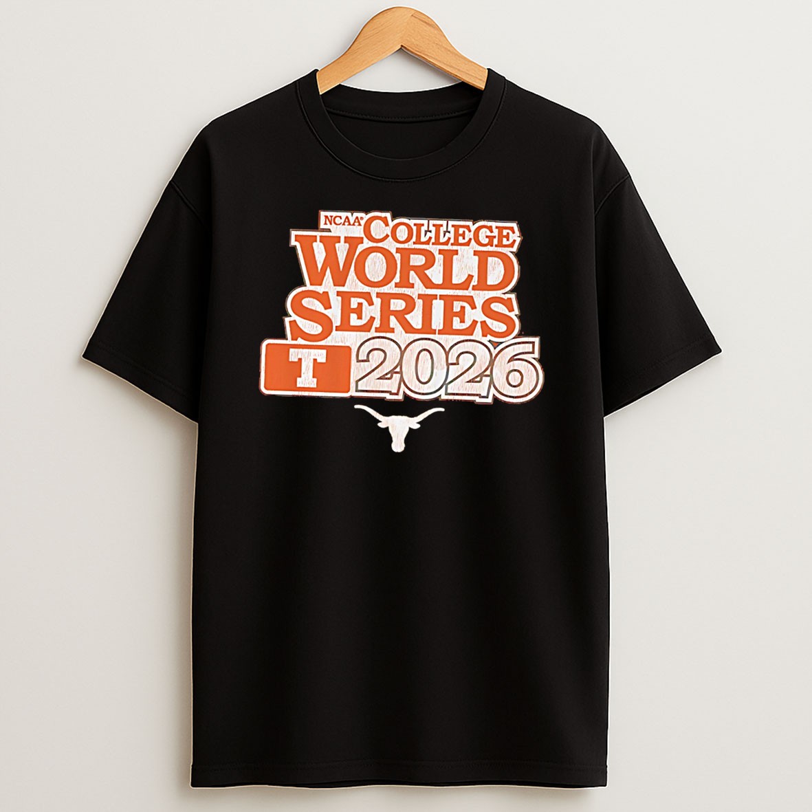 Original Texas Baseball 2026 College World Series Logo Tee T Shirt
